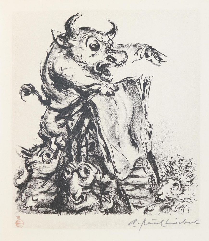 Große Abbildung Nr.1: 143-1767 Weber,P.A.: (Literatur und illustrierte Bücher 20.Jahrhundert - Alte Literatur in modernen Ausgaben)