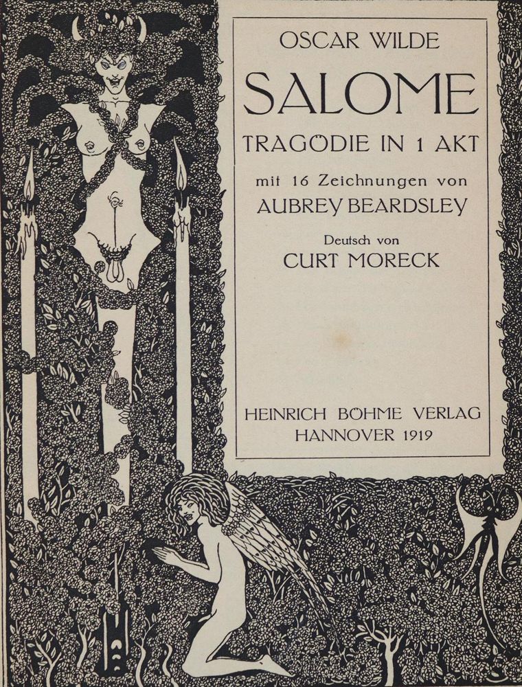 Große Abbildung Nr.1: 143-1772 Wilde,O.: (Literatur und illustrierte Bücher 20.Jahrhundert - Alte Literatur in modernen Ausgaben)