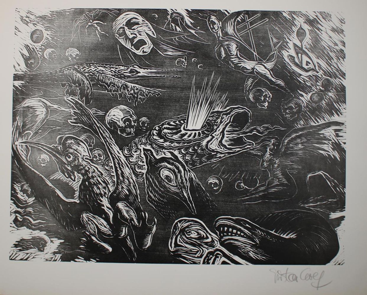 Große Abbildung Nr.2: 143-1774 Wolf,G.: (Literatur und illustrierte Bücher 20.Jahrhundert - Alte Literatur in modernen Ausgaben)