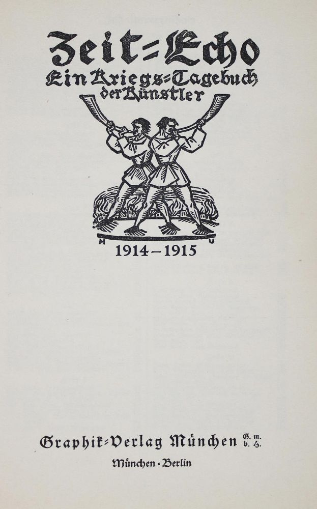 Große Abbildung Nr.3: 143-1777 Zeit-Echo.: (Literatur und illustrierte Bücher 20.Jahrhundert - Alte Literatur in modernen Ausgaben)