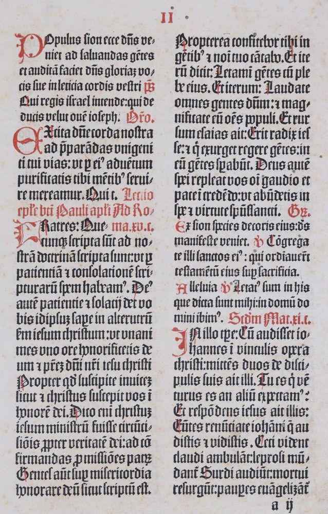 Große Abbildung Nr.6: 143-179 Inkunabelblätter.: (Inkunabeln)