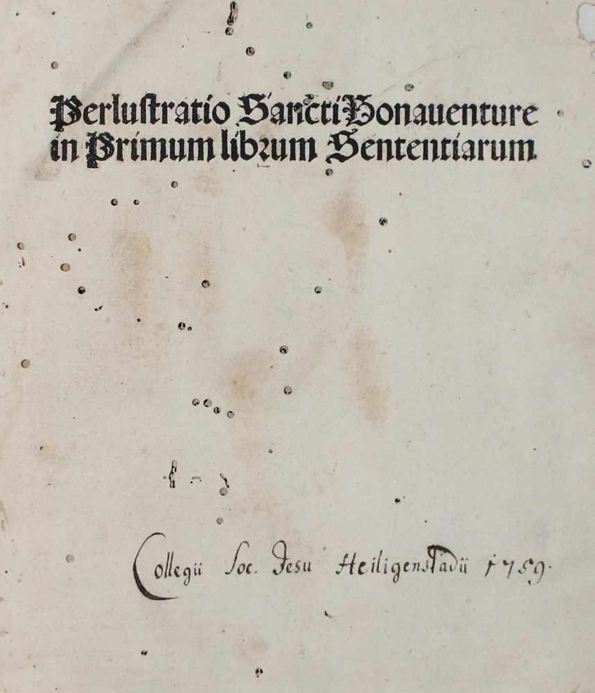 Große Abbildung Nr.2: 143-180 Petrus Lombardus.: (Inkunabeln)