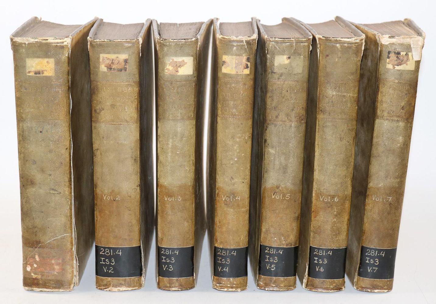 Große Abbildung Nr.4: 143-181 Isidor v. Sevilla.: (Alte Drucke, Handschriften und Theologie)