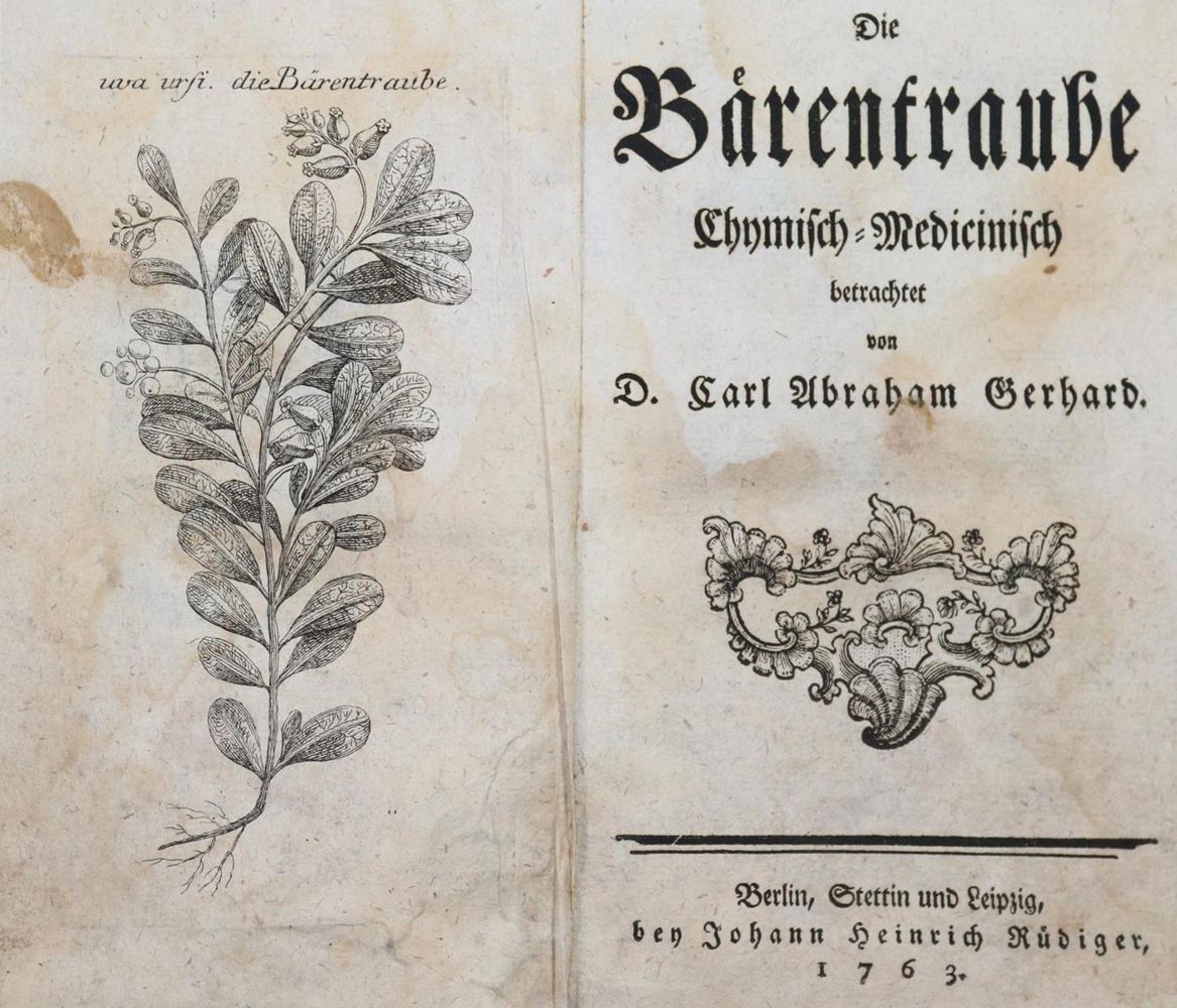 Große Abbildung Nr.1: 143-1834 Gerhard,C.A.: (Medizin)