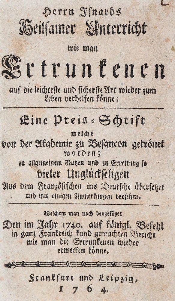 Große Abbildung Nr.1: 143-1840 Isnard,(C.).: (Medizin)