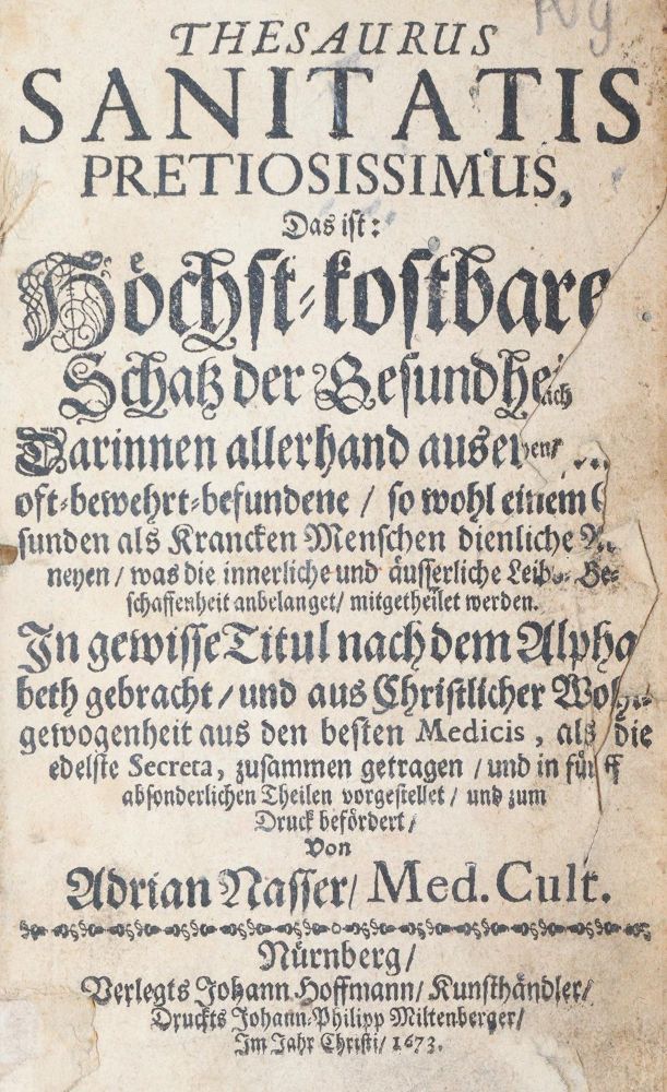 Große Abbildung Nr.1: 143-1847 Nasser,A.: (Medizin)