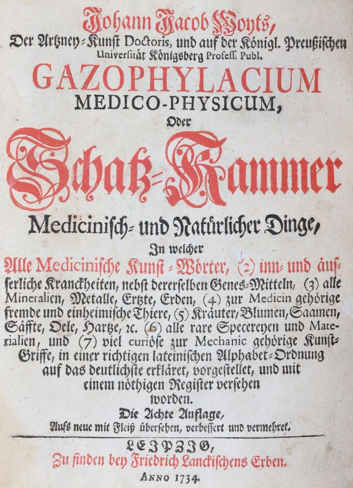 Große Abbildung Nr.2: 143-1858 Woyt,J.J.: (Medizin)