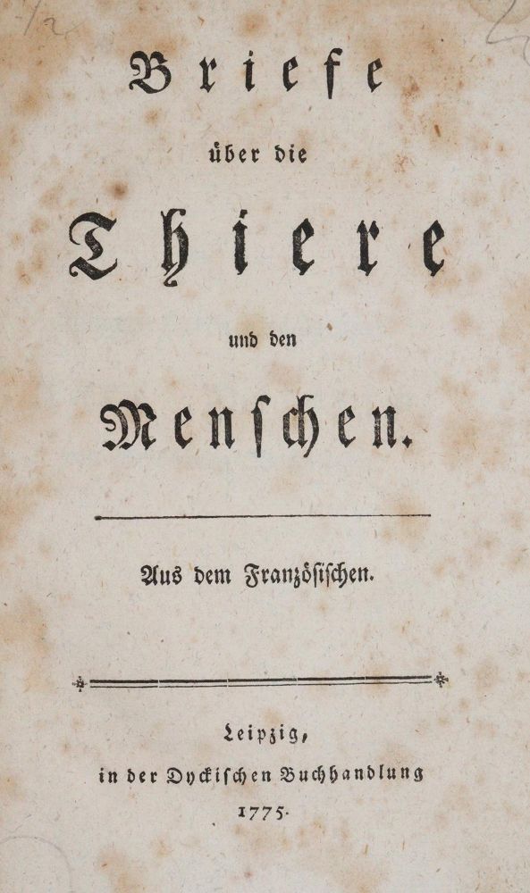 Große Abbildung Nr.1: 143-1883 (Leroy,C.G.).: (Zoologie)