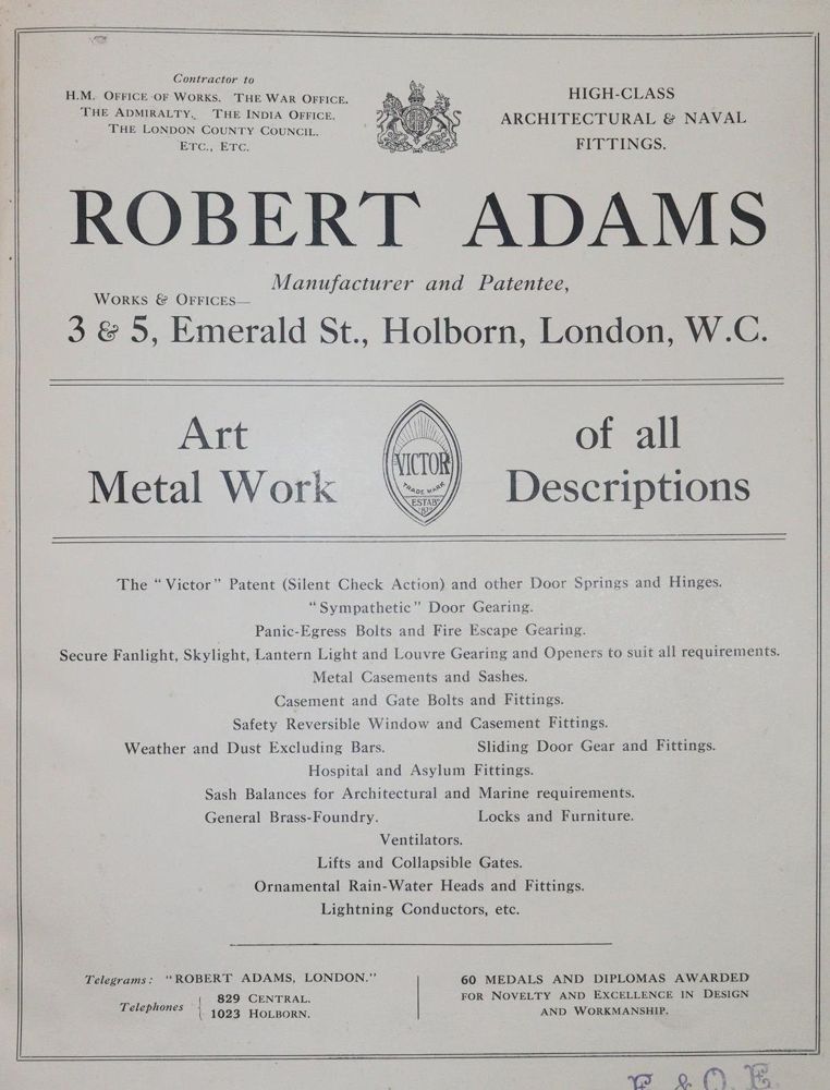 Große Abbildung Nr.4: 143-1932 Adams,R.: (Verschiedene Gebiete - Varia)