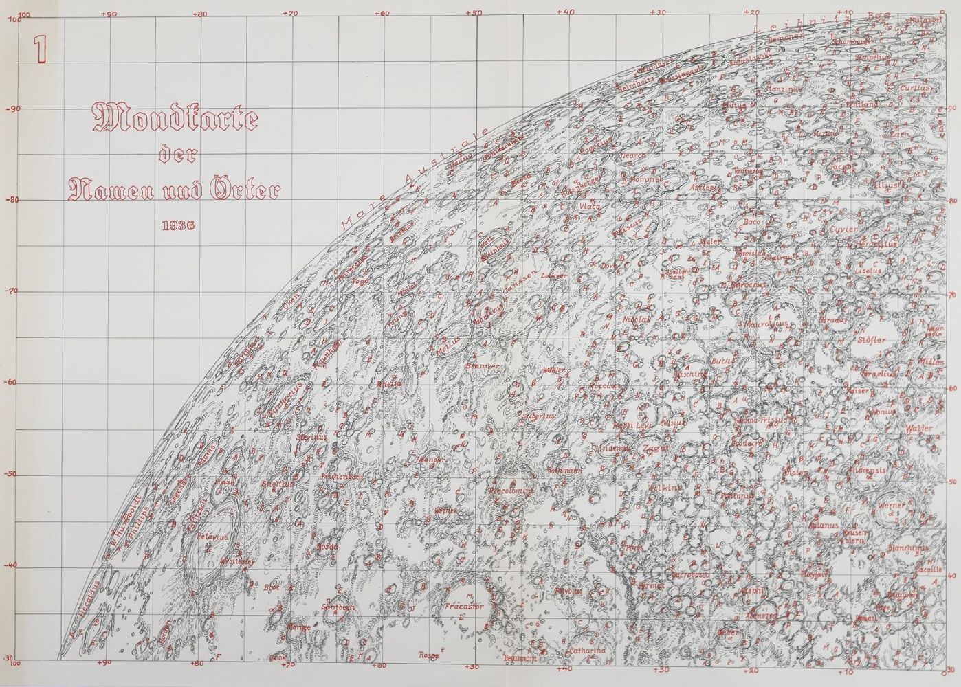 Große Abbildung Nr.1: 143-1939 Fauth,P.: (Verschiedene Gebiete - Varia, Astronomie, Atlanten)