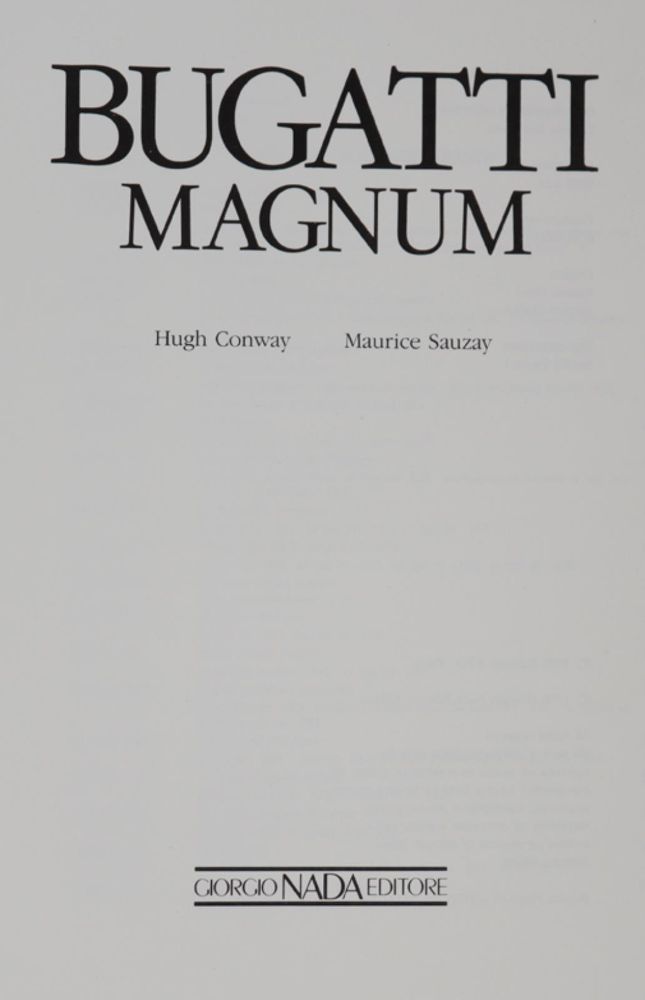 Große Abbildung Nr.1: 143-1947 Conway,H. u. M.Sauzay.: (Verschiedene Gebiete - Varia, Auto)
