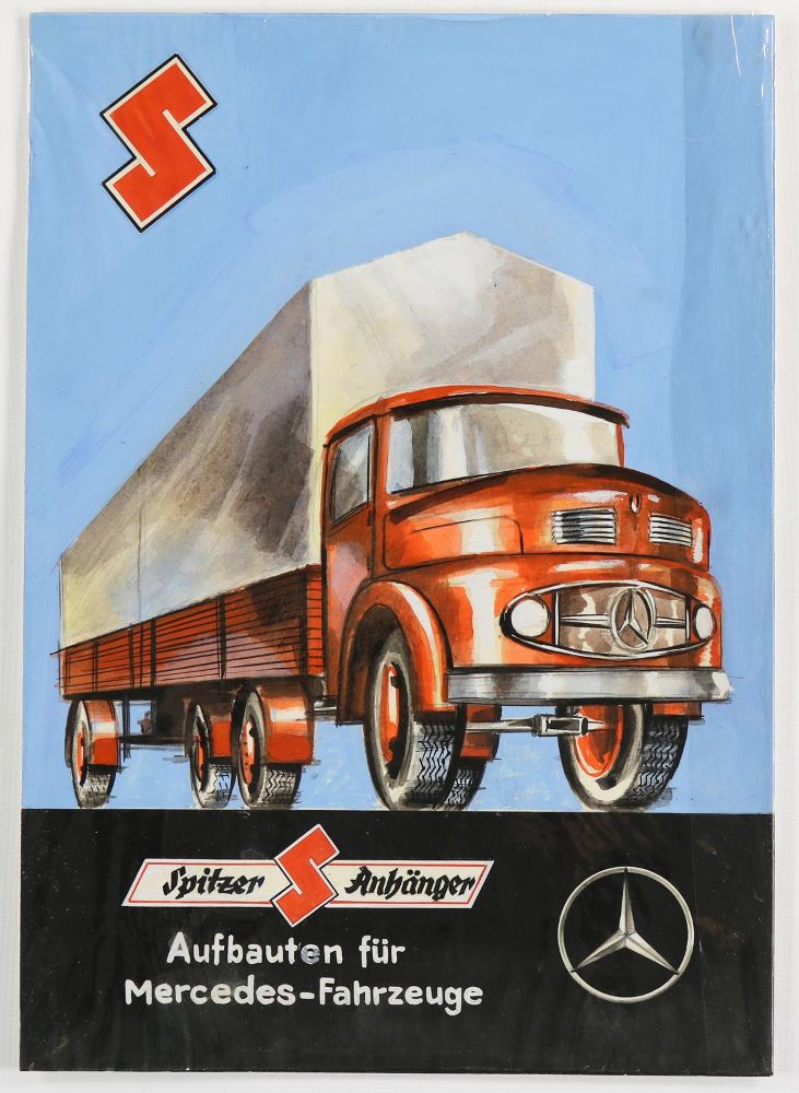 Große Abbildung Nr.1: 143-1948 Mercedes-Benz.: (Verschiedene Gebiete - Varia, Auto)