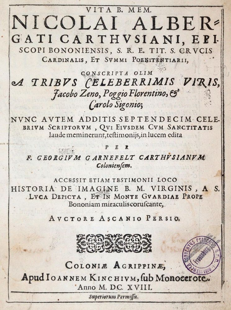 Große Abbildung Nr.1: 143-195 Garnefeld,G.: (Kartäuser)