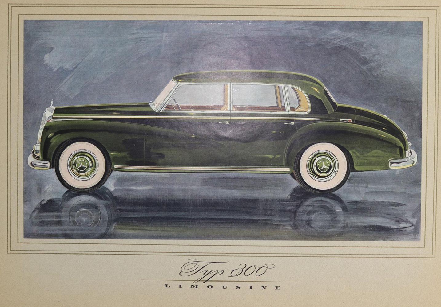 Große Abbildung Nr.3: 143-1950 Mercedes-Benz.: (Verschiedene Gebiete - Varia, Auto)
