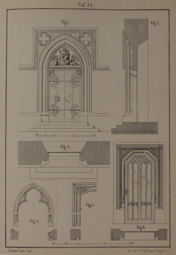 Große Abbildung Nr.5: 143-1952 Breymann,G.A.: (Verschiedene Gebiete - Varia, Bauwesen)
