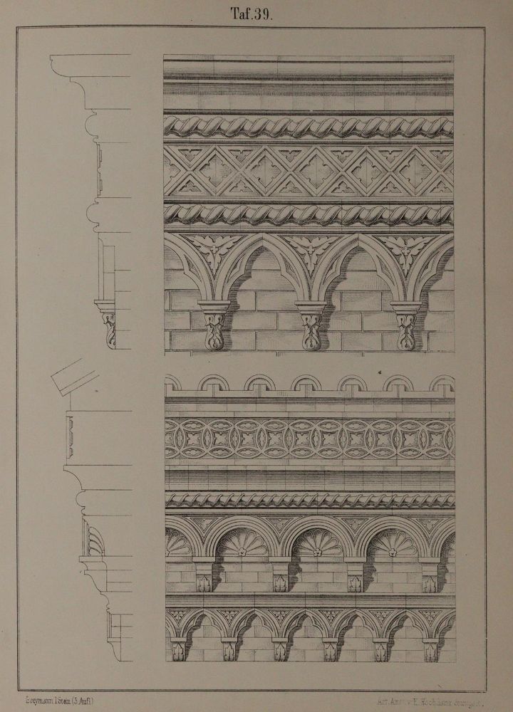 Große Abbildung Nr.6: 143-1952 Breymann,G.A.: (Verschiedene Gebiete - Varia, Bauwesen)