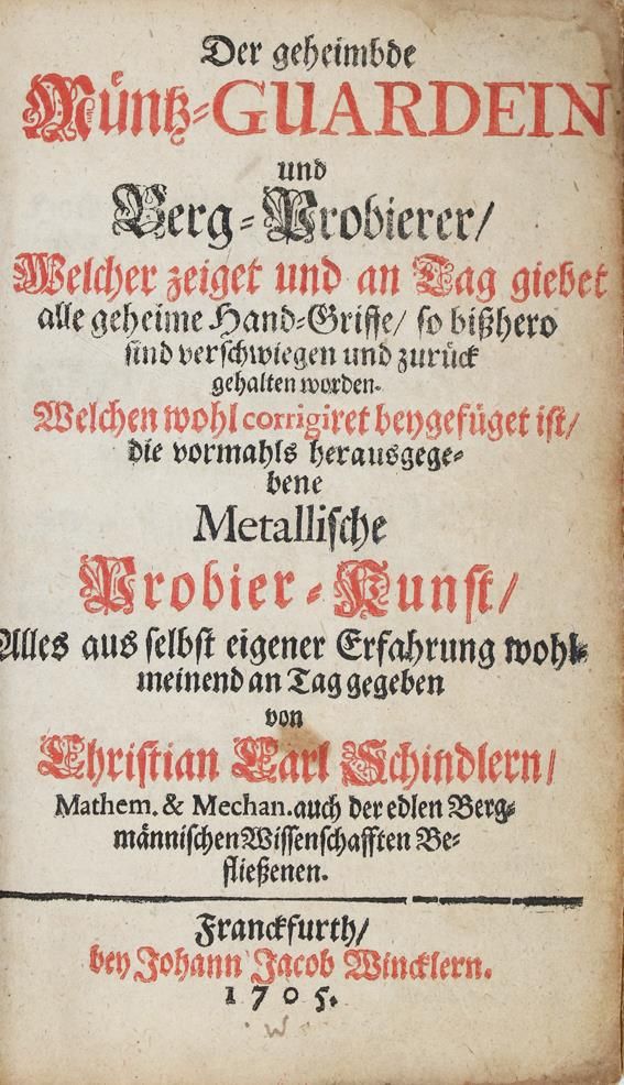 Große Abbildung Nr.1: 143-1961 Schindler,C.C.: (Verschiedene Gebiete - Varia, Chemie)