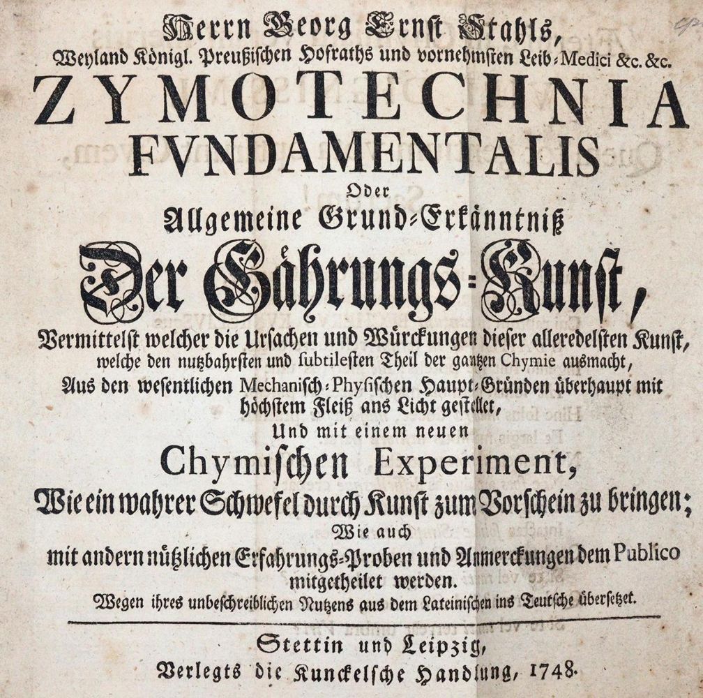 Große Abbildung Nr.1: 143-1962 Stahl,G.E.: (Verschiedene Gebiete - Varia, Chemie)