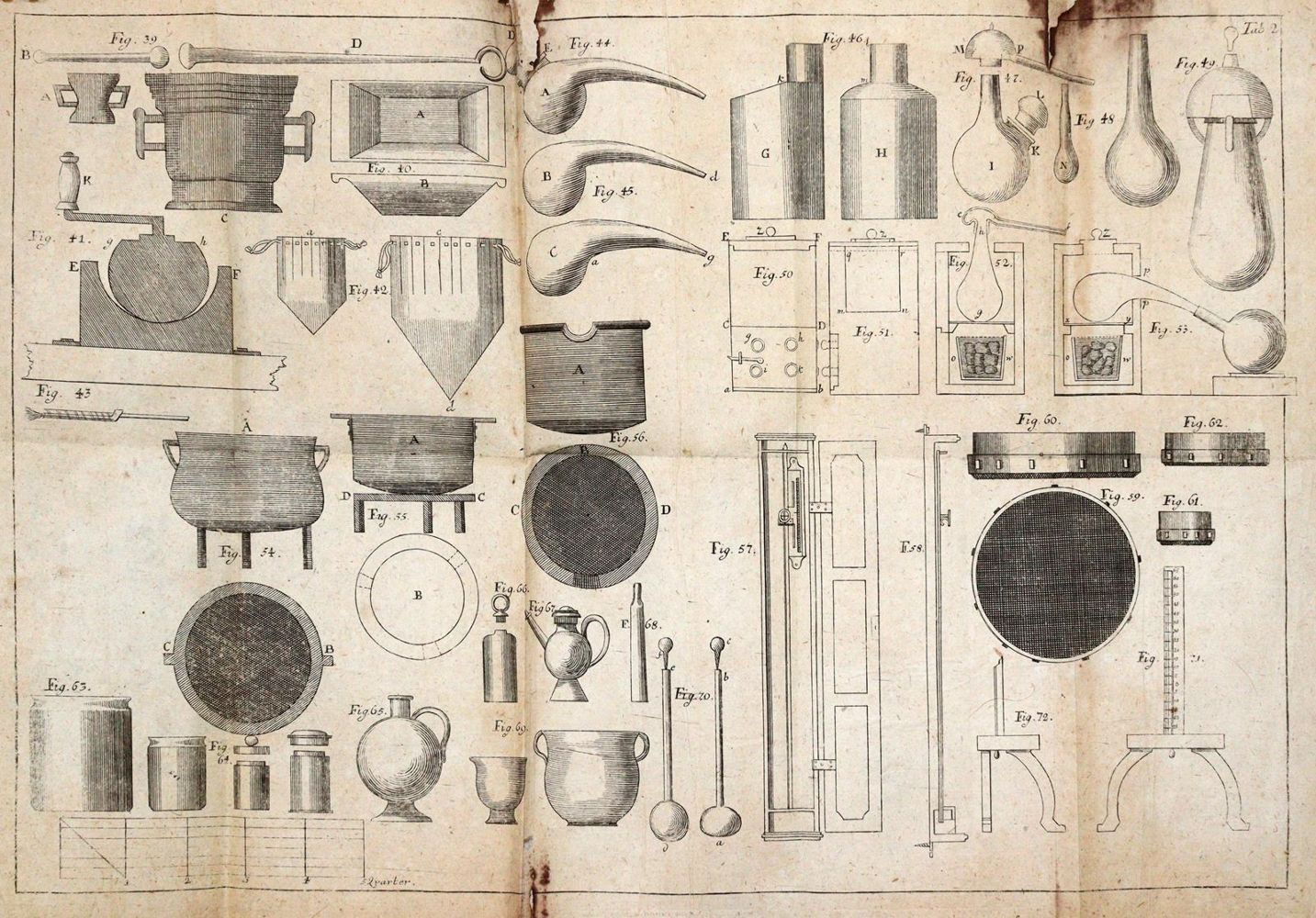 Große Abbildung Nr.3: 143-1965 Wallerius,J.G.: (Verschiedene Gebiete - Varia, Chemie)