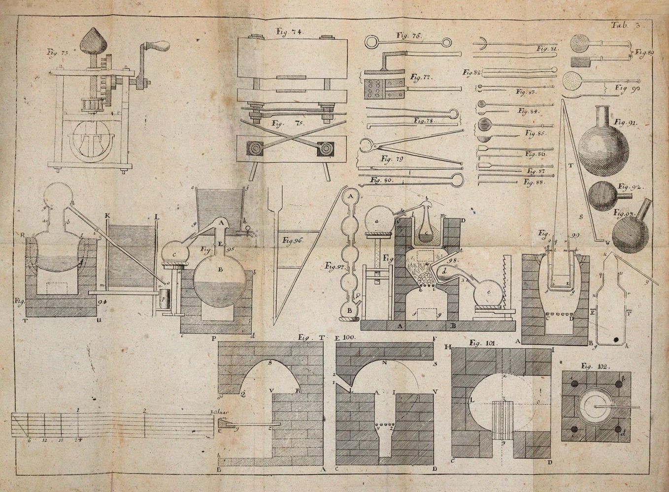 Große Abbildung Nr.4: 143-1965 Wallerius,J.G.: (Verschiedene Gebiete - Varia, Chemie)