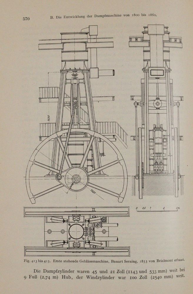 Große Abbildung Nr.3: 143-1968 Matschoss,C.: (Verschiedene Gebiete - Varia, Dampfmaschinen)