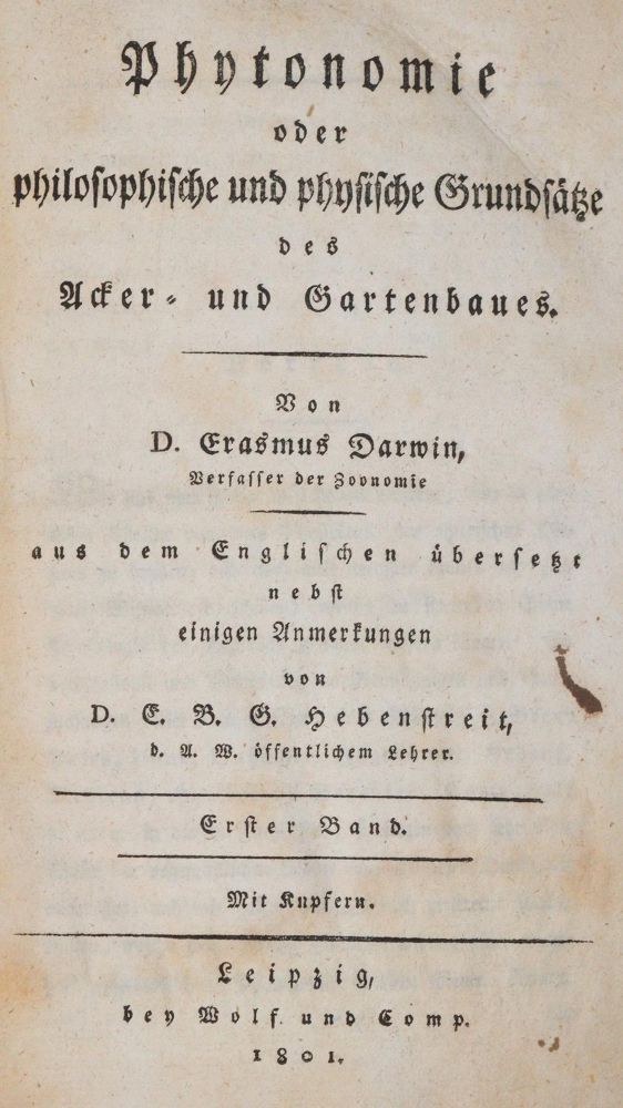 Große Abbildung Nr.1: 143-1969 Darwin,E.: (Verschiedene Gebiete - Varia)