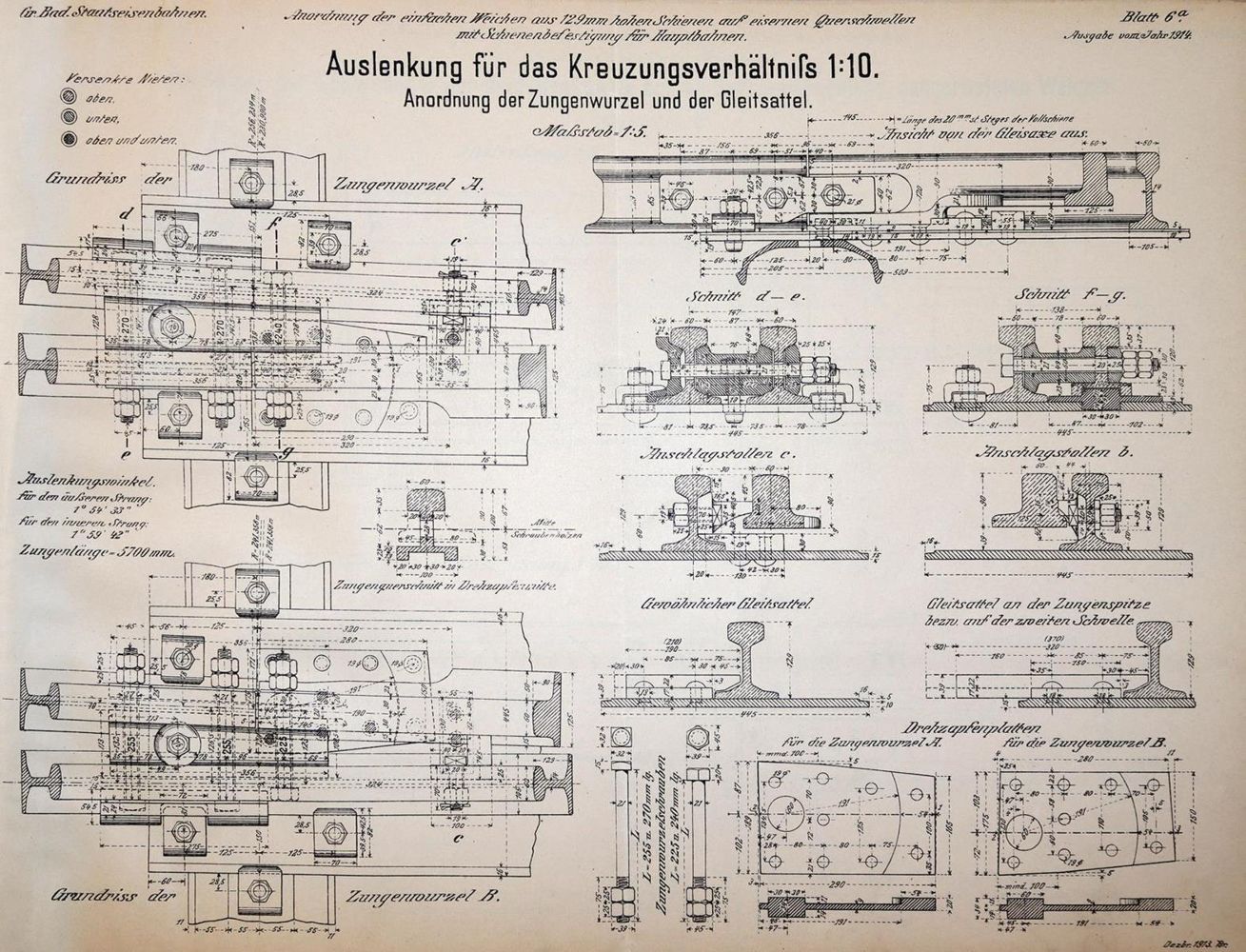 Große Abbildung Nr.3: 143-1970 Baden.: (Verschiedene Gebiete - Varia, Eisenbahn)