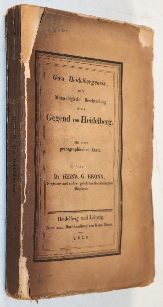 Große Abbildung Nr.3: 143-1979 Bronn,H.G.: (Verschiedene Gebiete - Varia, Geologie - Mineralogie u. Paläontologie)