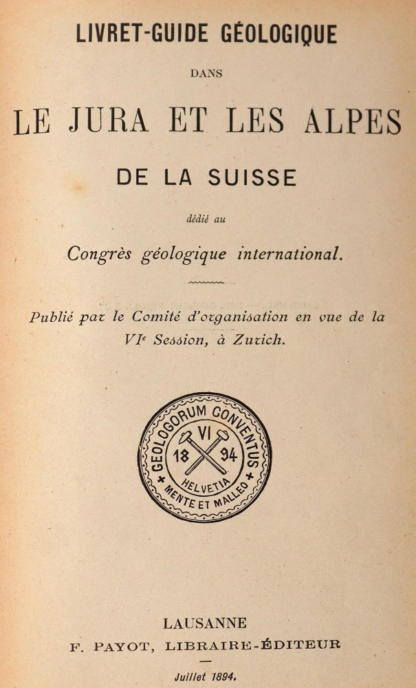 Große Abbildung Nr.1: 143-1984 Cotta,B.: (Verschiedene Gebiete - Varia, Geologie - Mineralogie u. Paläontologie)
