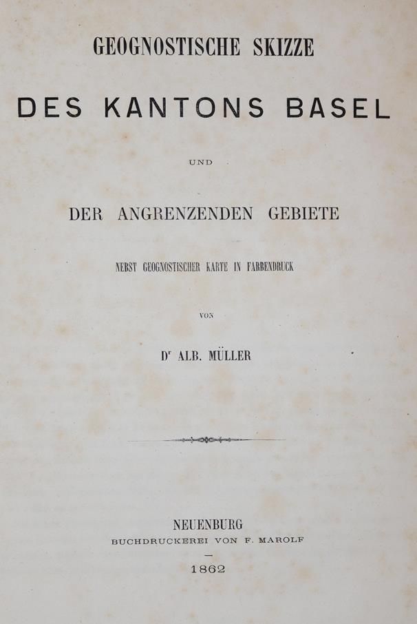Große Abbildung Nr.1: 143-1996 Müller,A.: (Verschiedene Gebiete - Varia, Geologie - Mineralogie u. Paläontologie)