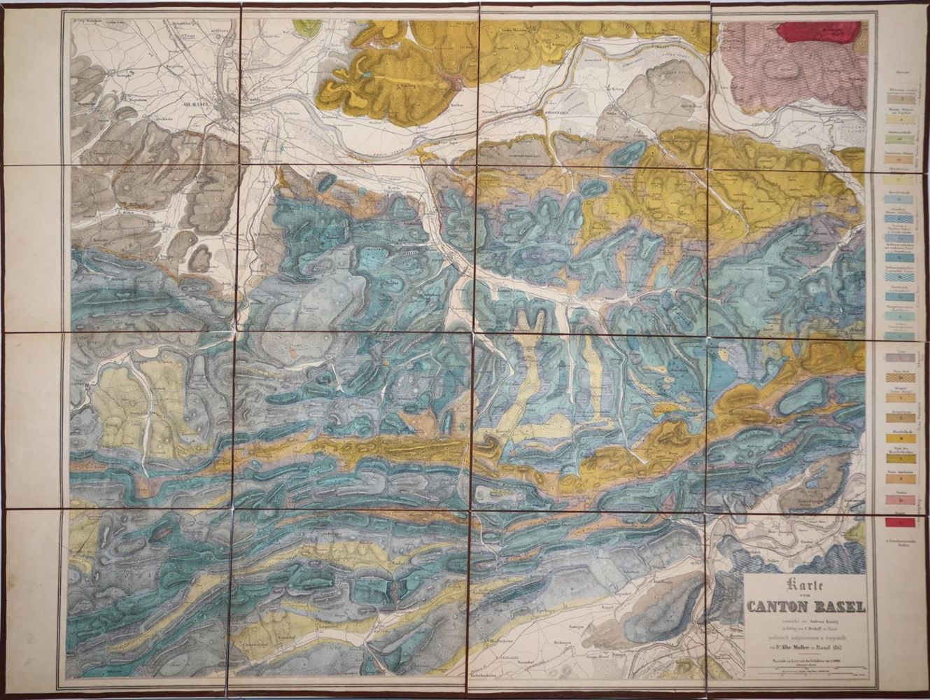 Große Abbildung Nr.4: 143-1996 Müller,A.: (Verschiedene Gebiete - Varia, Geologie - Mineralogie u. Paläontologie)