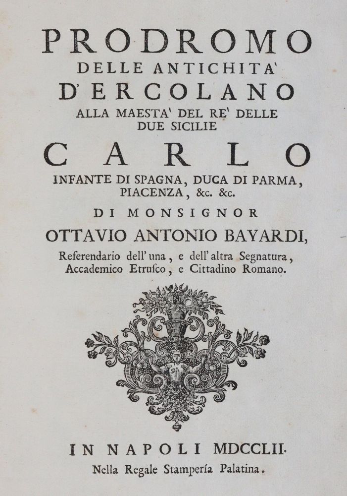 Große Abbildung Nr.1: 143-20 Bayardi,O.A.: (Alte Drucke, Handschriften und Theologie)