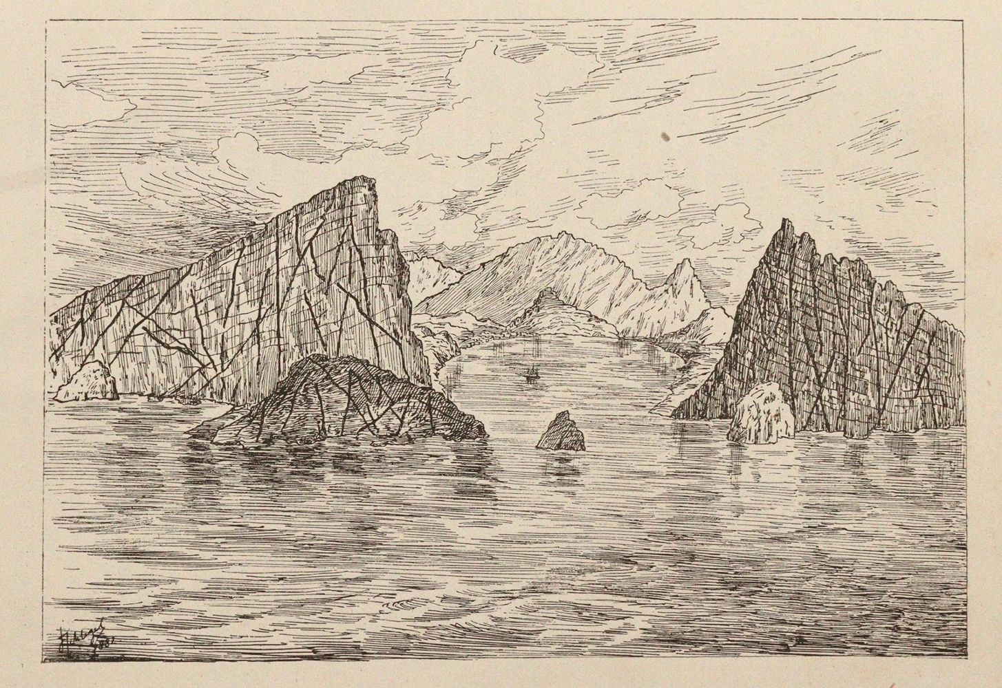 Große Abbildung Nr.2: 143-2004 Doelter,C.: (Verschiedene Gebiete - Varia, Geologie - Mineralogie u. Paläontologie, Vulkanismus)