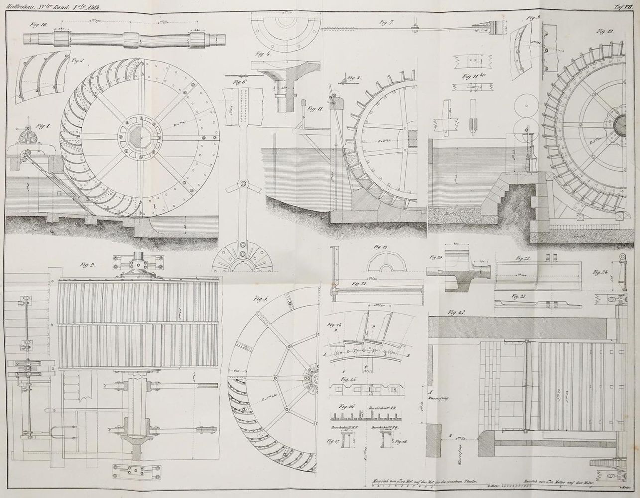Große Abbildung Nr.1: 143-2013 Hüttenbau und Hüttenmaschinenbau.: (Verschiedene Gebiete - Varia)