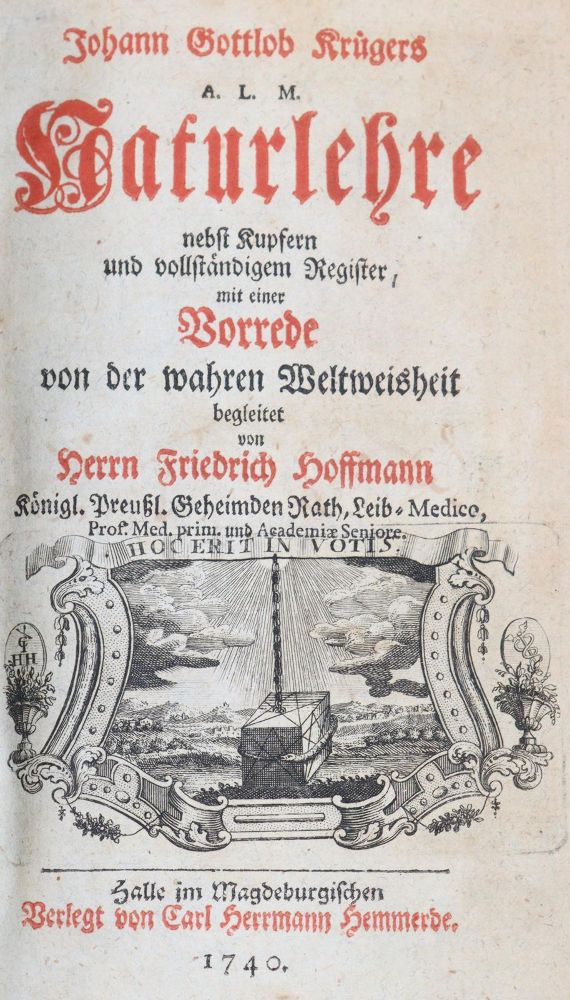 Große Abbildung Nr.1: 143-2018 Krüger,J.G.: (Verschiedene Gebiete - Varia)