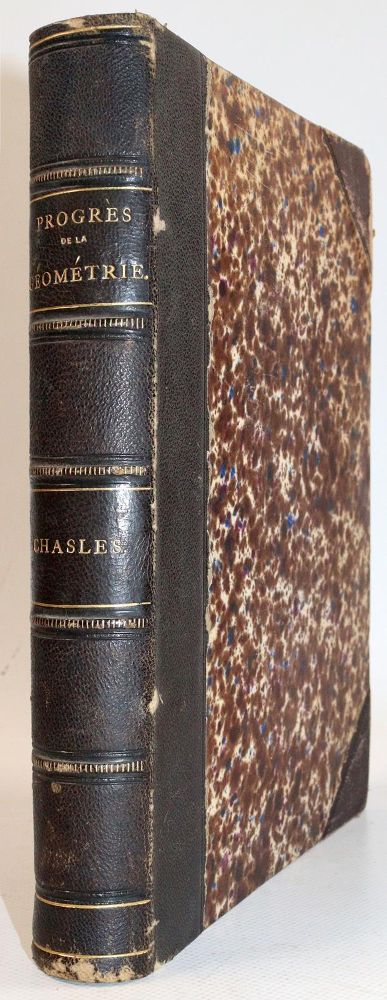 Große Abbildung Nr.2: 143-2022 Chasles,M.: (Verschiedene Gebiete - Varia, Mathematik)
