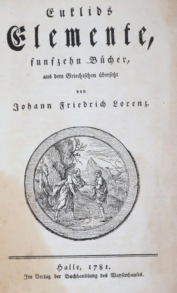 Große Abbildung Nr.1: 143-2024 Euklid.: (Verschiedene Gebiete - Varia, Mathematik)