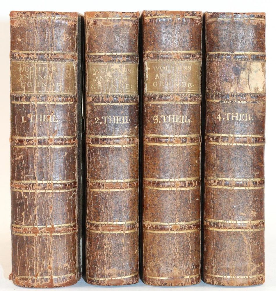 Große Abbildung Nr.6: 143-2027 Wolff,C.: (Verschiedene Gebiete - Varia, Mathematik)