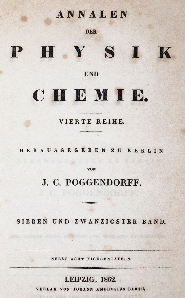 Große Abbildung Nr.1: 143-2040 Angström,A.J.: (Verschiedene Gebiete - Varia, Physik)