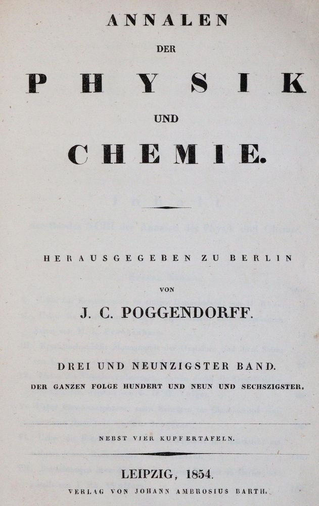 Große Abbildung Nr.1: 143-2041 Clausius,R.: (Verschiedene Gebiete - Varia, Physik)