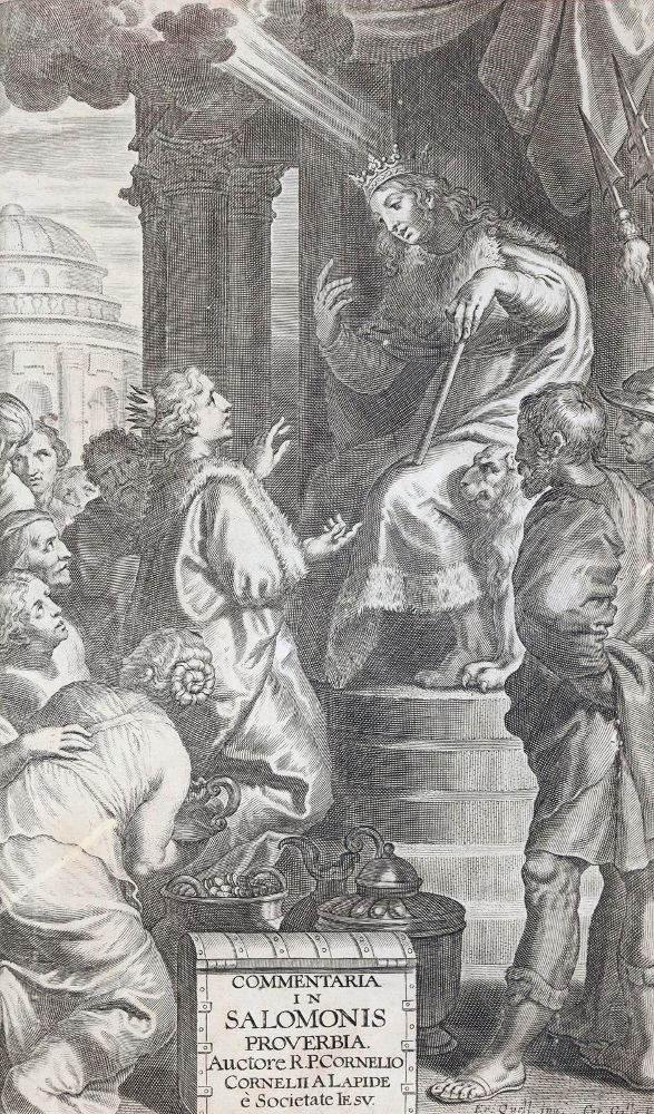 Große Abbildung Nr.1: 143-205 Lapide,C. (d.i. C.van den Steen).: (Alte Drucke, Handschriften und Theologie)