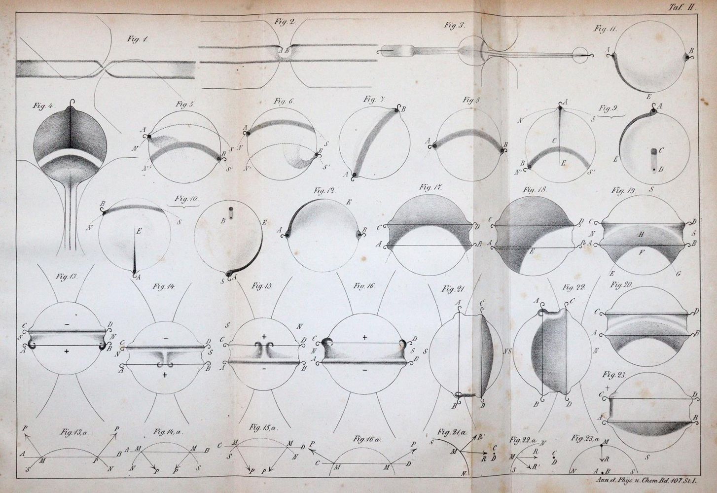 Große Abbildung Nr.3: 143-2052 Plücker,(J.).: (Verschiedene Gebiete - Varia, Physik)