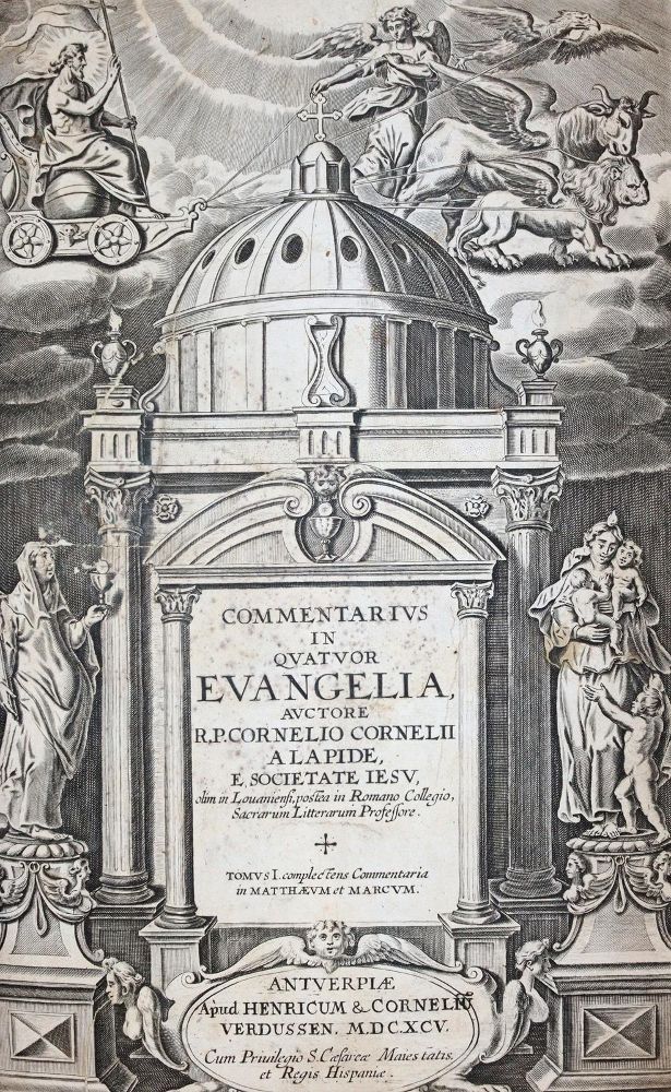Große Abbildung Nr.1: 143-206 Lapide,C. (d.i. C.van den Steen).: (Alte Drucke, Handschriften und Theologie)
