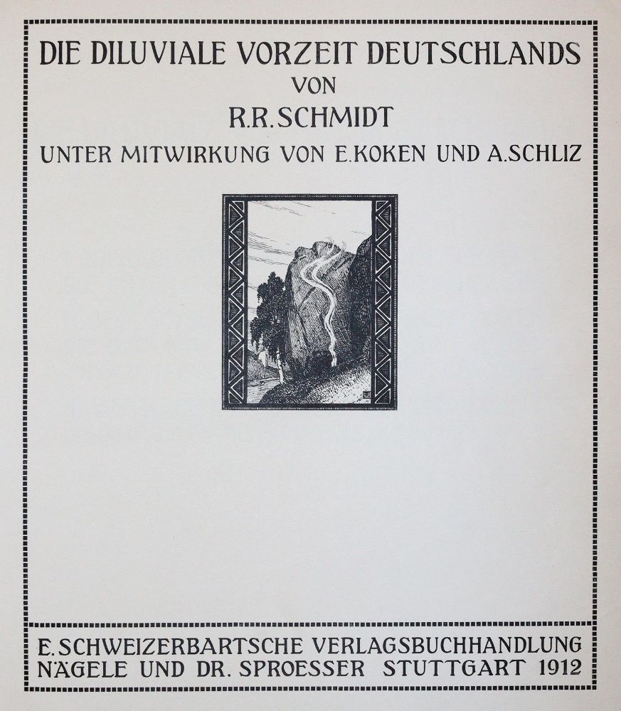Große Abbildung Nr.1: 143-2061 Schmidt,R.R.: (Verschiedene Gebiete - Varia)
