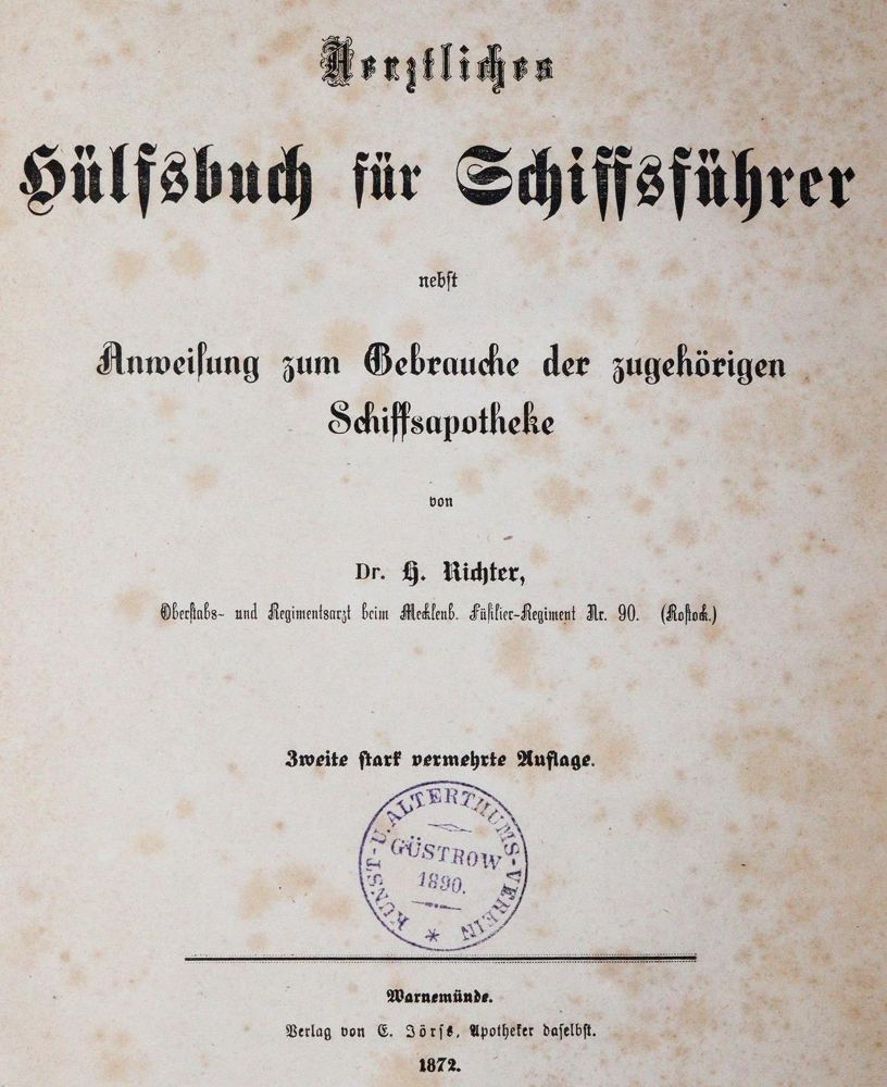 Große Abbildung Nr.1: 143-2063 Richter,H.: (Verschiedene Gebiete - Varia, Seewesen)