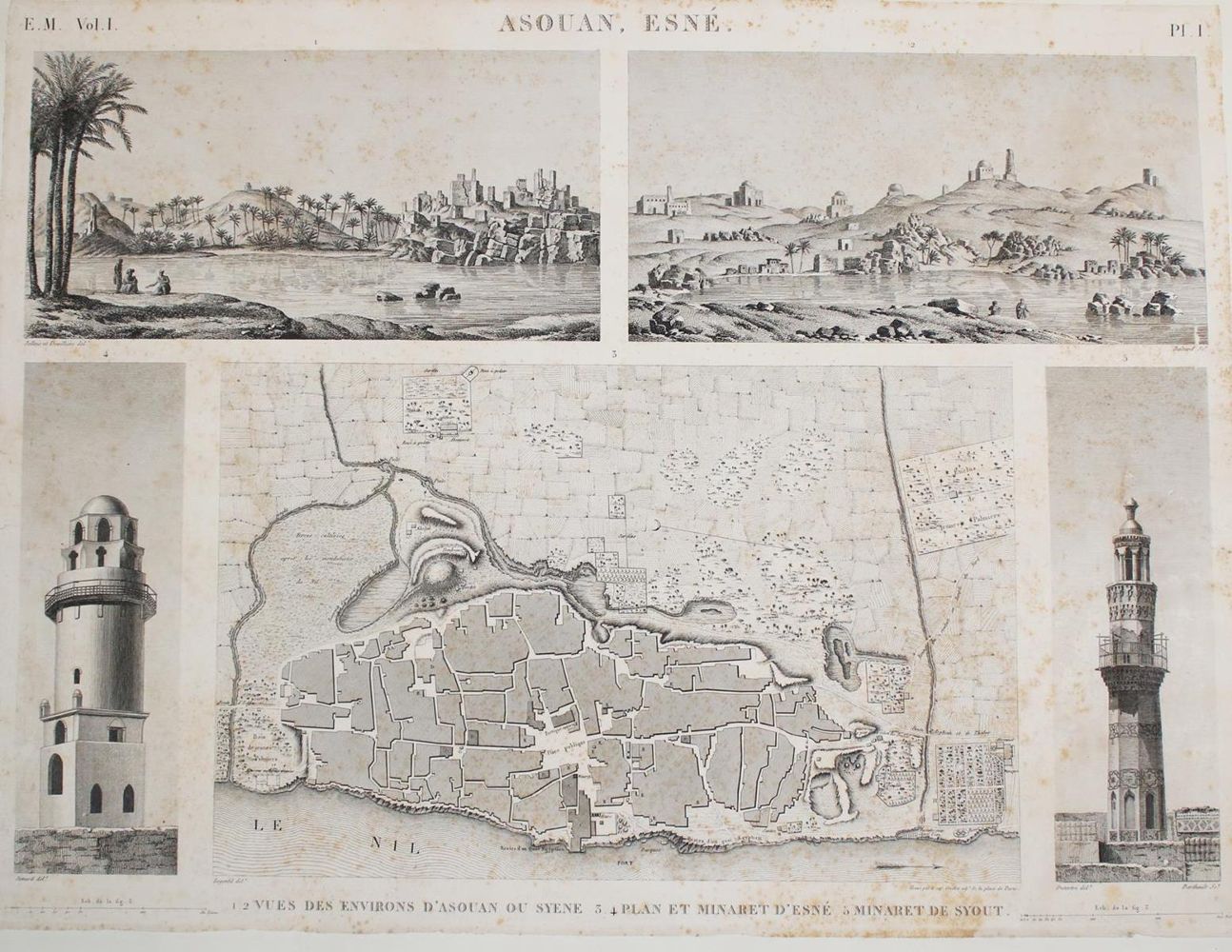Große Abbildung Nr.4: 143-2074 Description de l'Égypte,: (Afrika, Ägypten)
