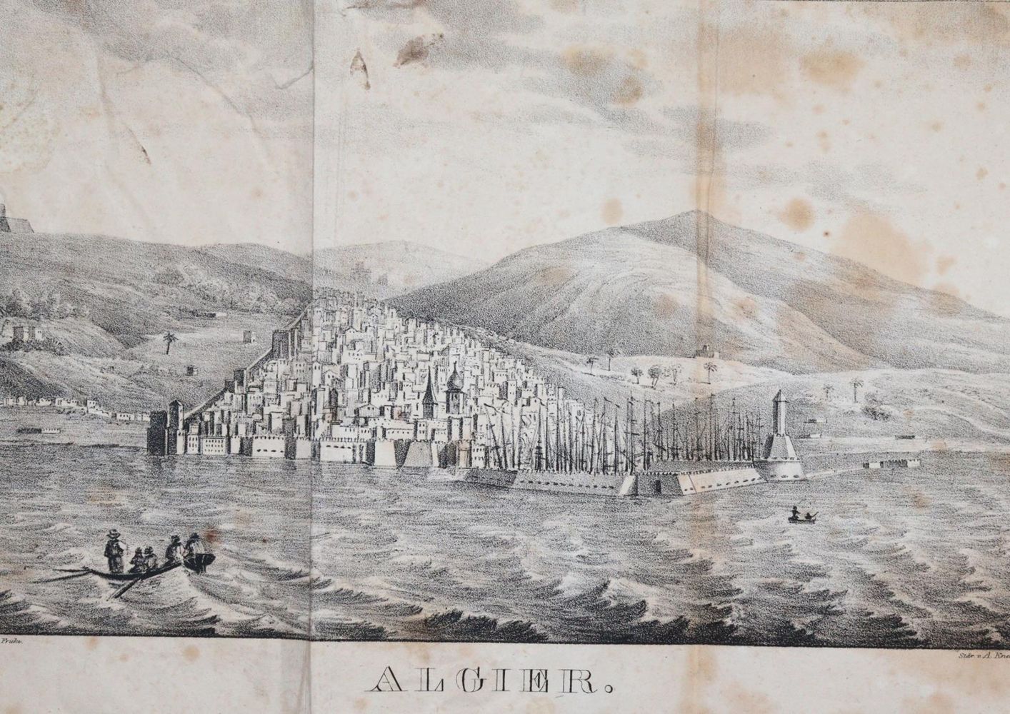 Große Abbildung Nr.2: 143-2075 Renaudot,(M.).: (Afrika, Algerien)