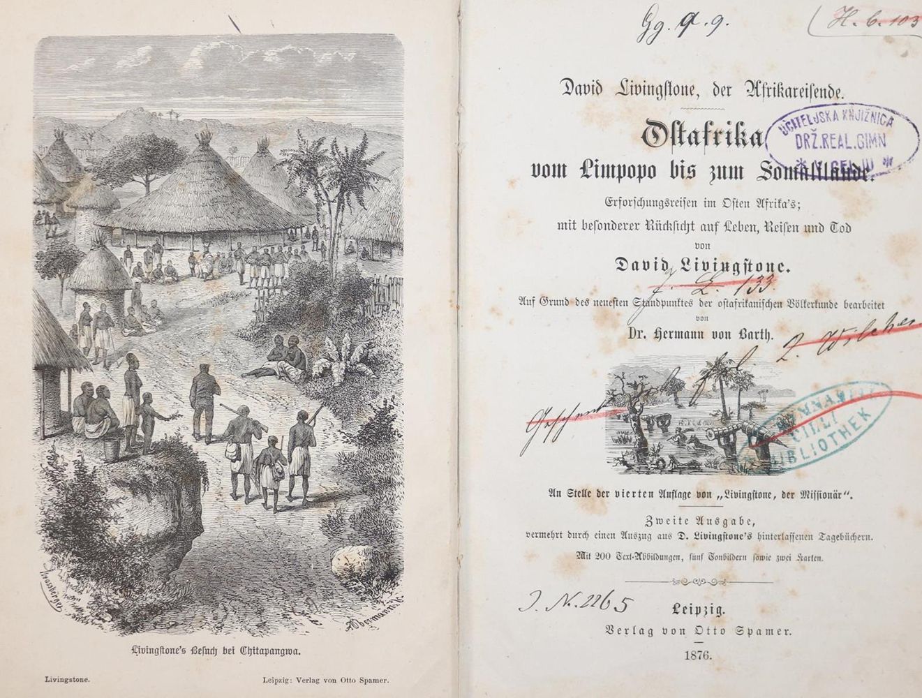 Große Abbildung Nr.2: 143-2078 Behr,H.F.v.: (Afrika)