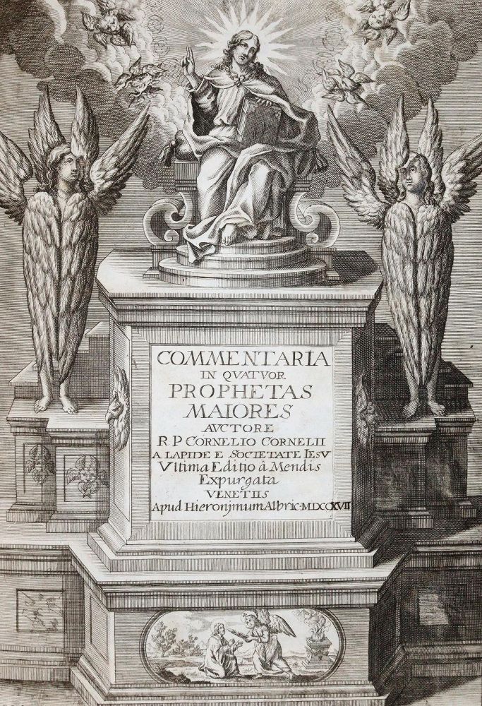 Große Abbildung Nr.2: 143-208 Lapide,C. (d.i. C.van den Steen).: (Alte Drucke, Handschriften und Theologie)