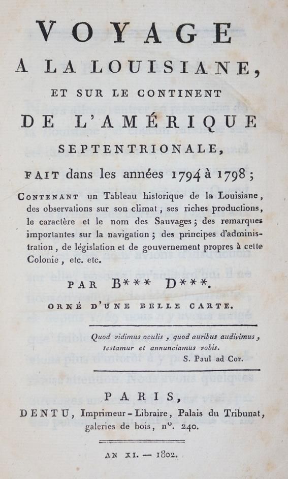 Große Abbildung Nr.1: 143-2085 (Baudry des Lozières,L.-N.).: (Amerika)
